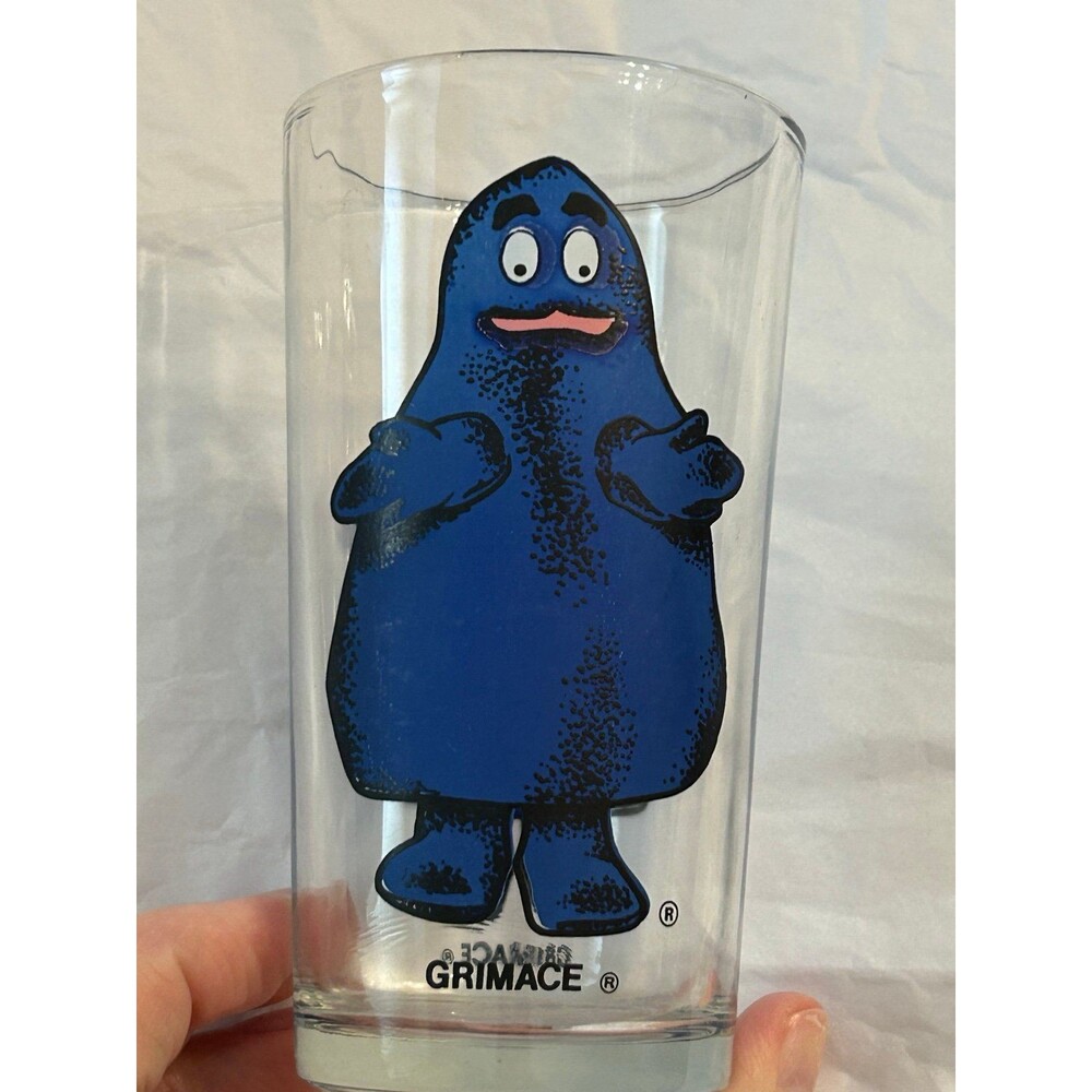 (6) Vintage McDonald’s Grimace Glasses